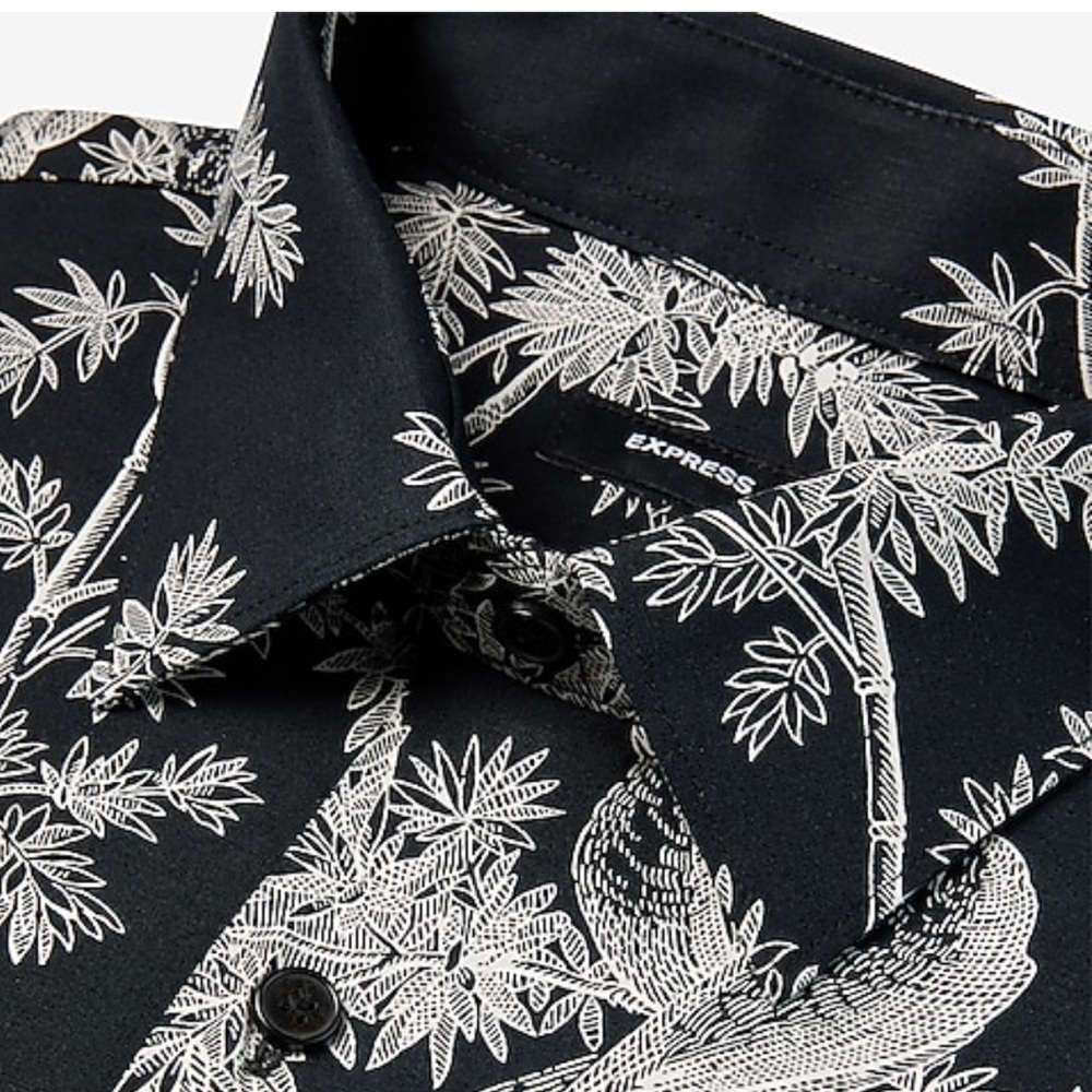 EXPRESS Slim Stretch 1 MX Dress Shirt